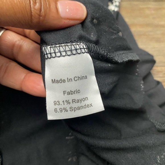 Smallshow Women's Short Sleeve Patchwork Nursing maternity dress  M - Picture 11 of 12